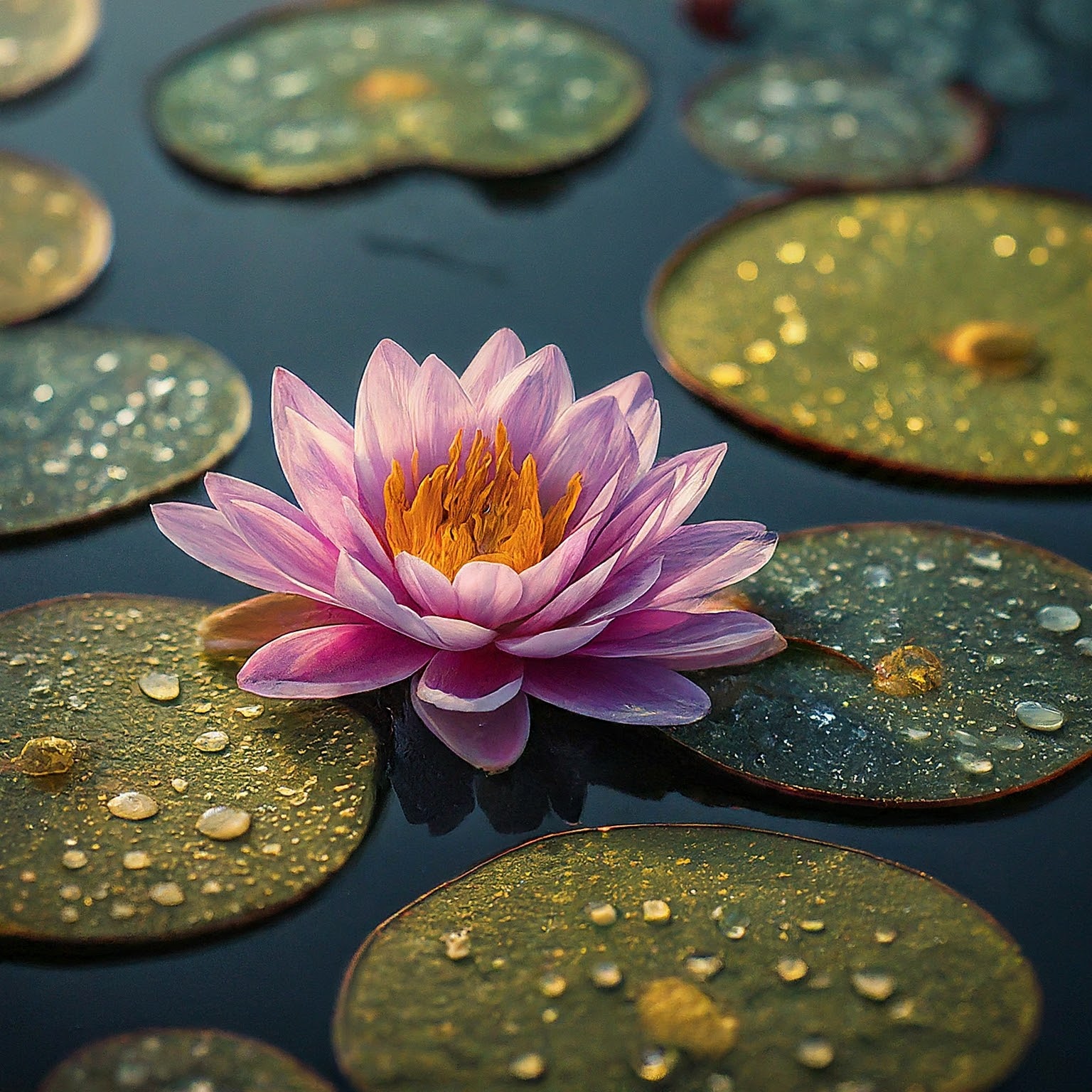 background of a lotus flower